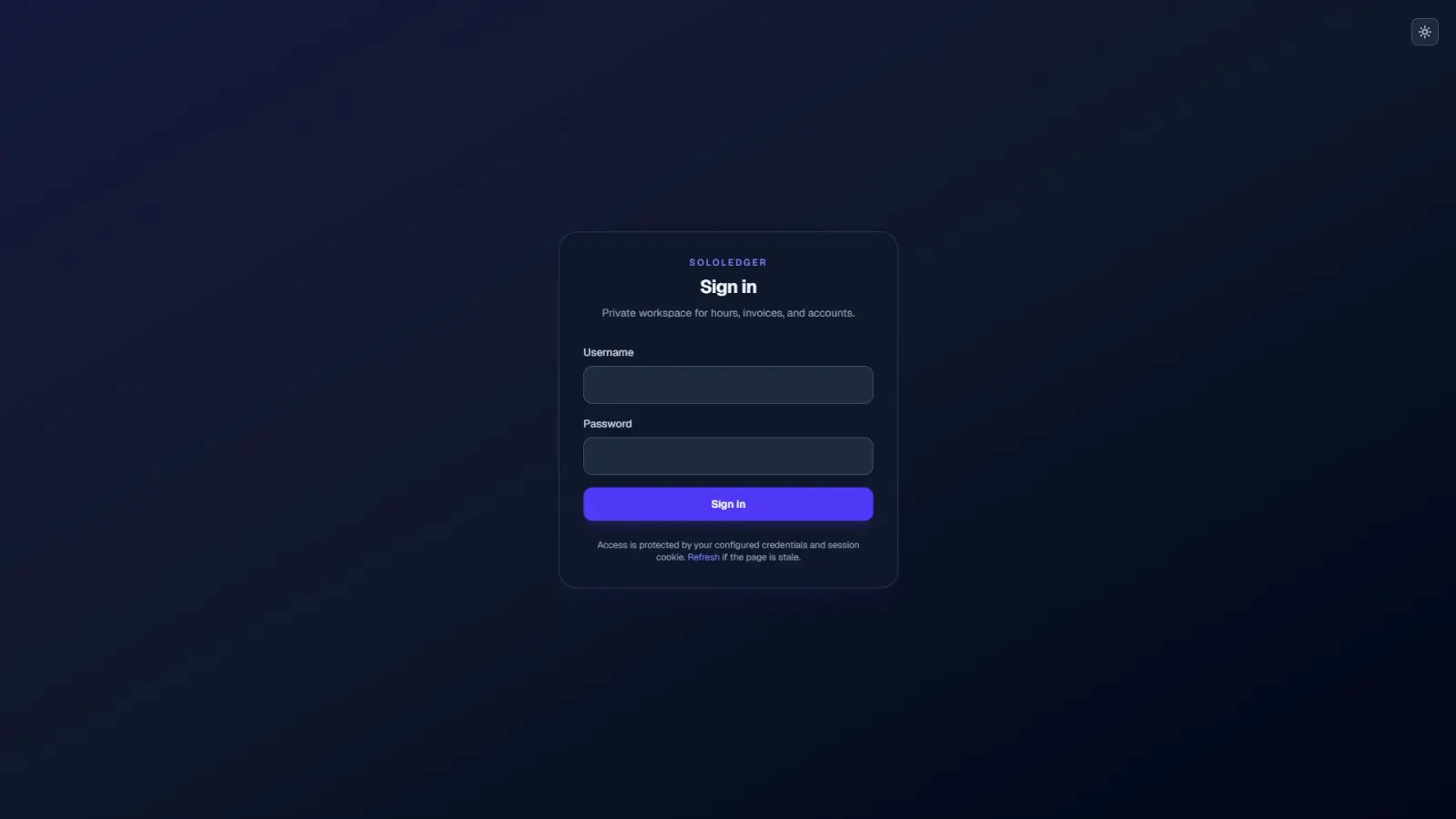 Staff portal dashboard preview